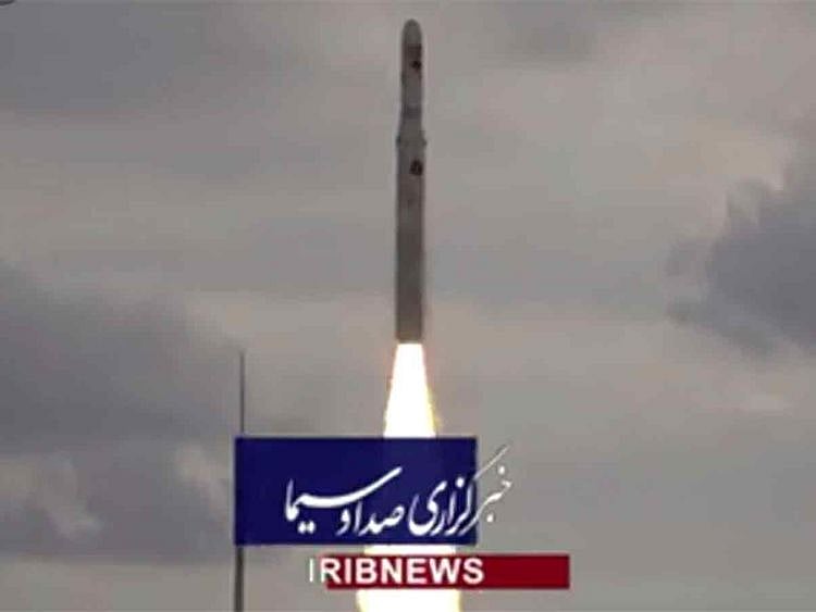 a satellite carrier rocket