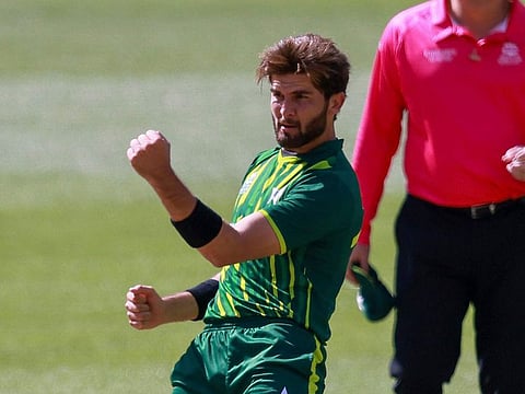 Pakistan’s Shaheen Shah Afridi.