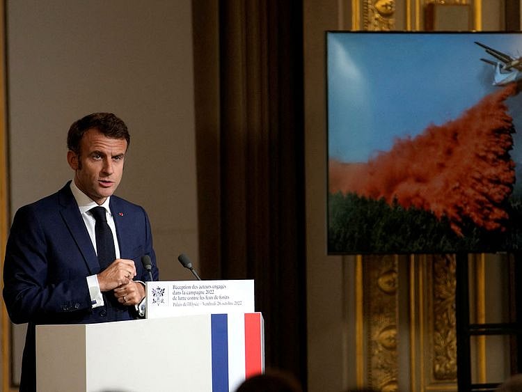 French President Emmanuel Macron