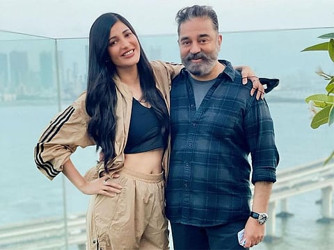 Shruti Haasan wishes dad Kamal Haasan as he turns 68