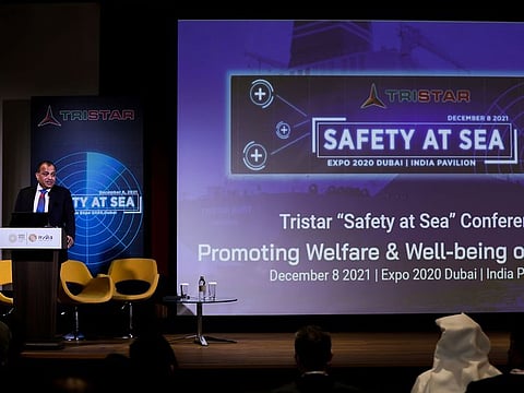 Eugene Mayne, Founder and CEO of Tristar Group, at last year's 'Safety at Sea' conference.