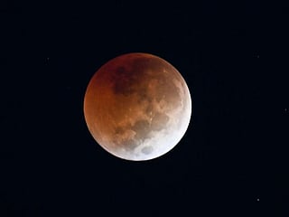 Blood moon: Photos of the world's last total lunar eclipse until 2025