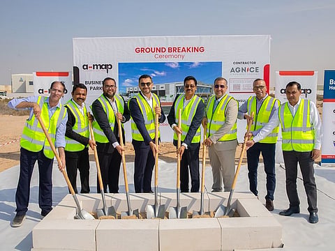 Ground breaking ceremony of A-MAP