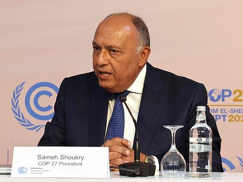 “The Sharm Al Sheikh Adaptation Agenda is a critical step at COP27,” COP27 President and Egypt’s Minister of Foreign Affairs Sameh Shoukry said.