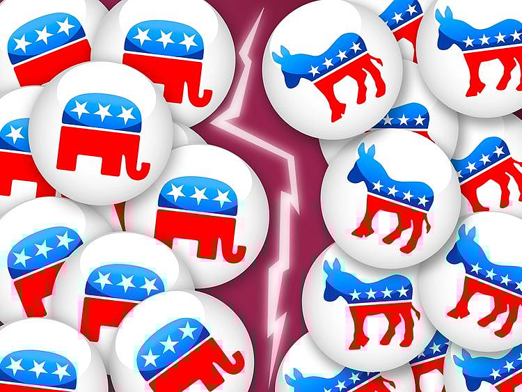 Democrats Republicans 