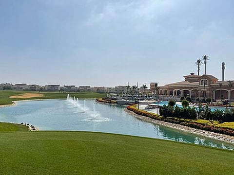 Madinaty Golf Club, Cairo, home to this week's tournament on the Asian Tour