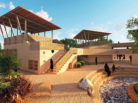 An artist's impression of the proposed school