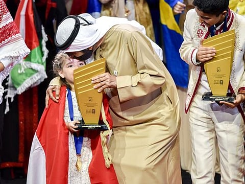 Photos: Mohammed bin Rashid crowns Sham Al Bakour as Arab Reading Champion in Dubai