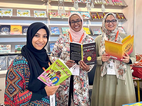 The founders of Uhibbook - Mehnaz Anshah, Sadia Anwar and Shabna Ibrahim - want to ensure wannabe writers don't get dissuaded by lack of access to publishing sources. 