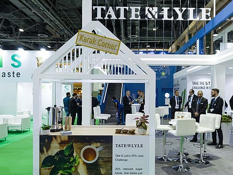 Tate & Lyle's booth at Gulfood Manufacturing Show