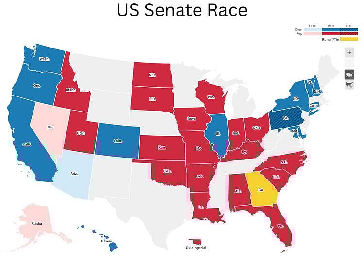 US Senate November 9, 2022
