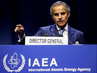 International Atomic Energy Agency Director General Rafael Grossi.