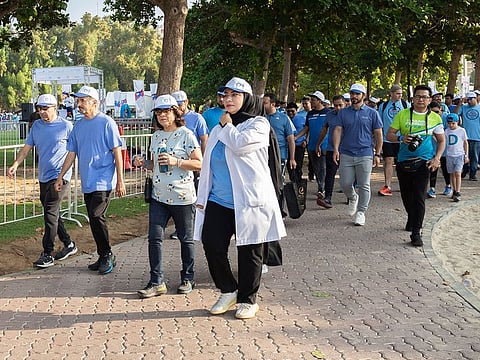In its 13th edition, Landmark Group’s flagship annual event was inaugurated with a 3.8km walk around Dubai Water Canal