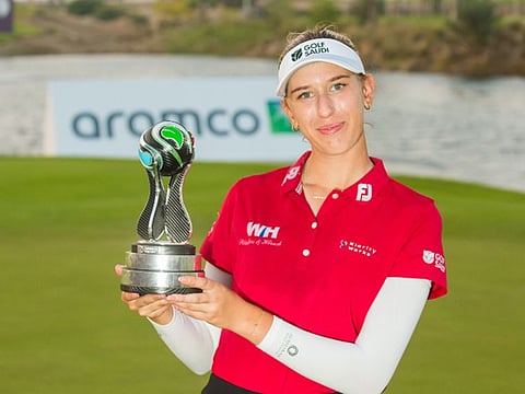 Dubai-based Chiara Noja winner of the individual title in the ARAMCO Team Series - Jeddah.