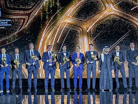 Sheikh Mansoor Bin Mohammed bin Rashid Al Maktoum, Chairman of the Dubai Sports Council, welcomed football stars and decision makers participating in the 17th Dubai International Sports Conference and the 13th Dubai Globe Soccer Awards set to be held on Thursday, 17 November 2022 at Madinat Jumeirah. 