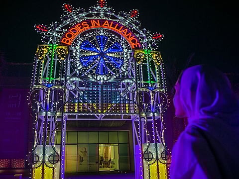 Bodies in Alliance by Marinella Senatore at Abu Dhabi Art Fair 2022.