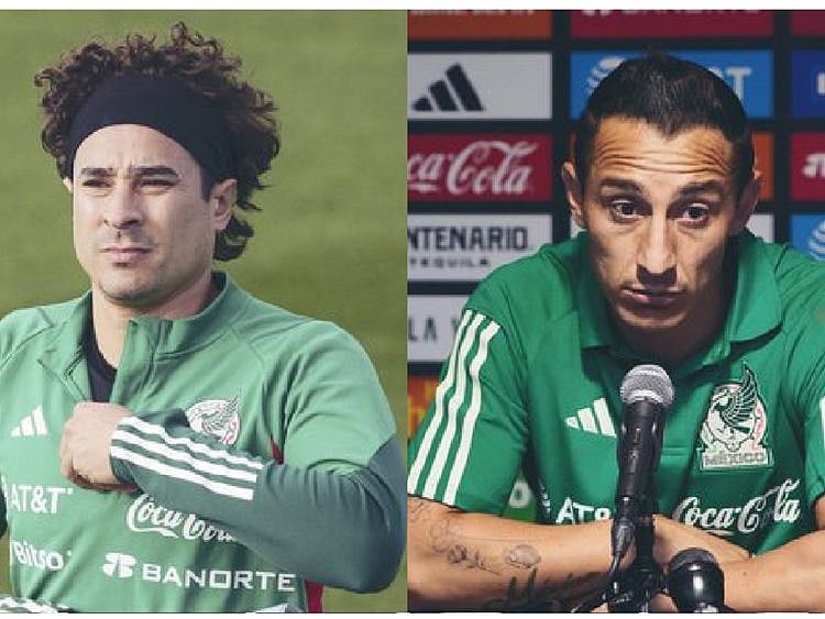 Andres Guardado and Guillermo Ochoa
