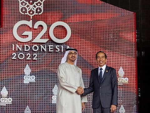 Photos: Mohamed bin Zayed and world leaders at G20 Summit in Bali
