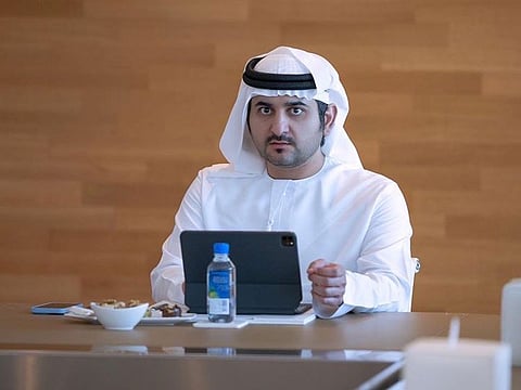 Sheikh Maktoum bin Mohammed bin Rashid Al Maktoum chairing the meeting of the Dubai Judicial Council