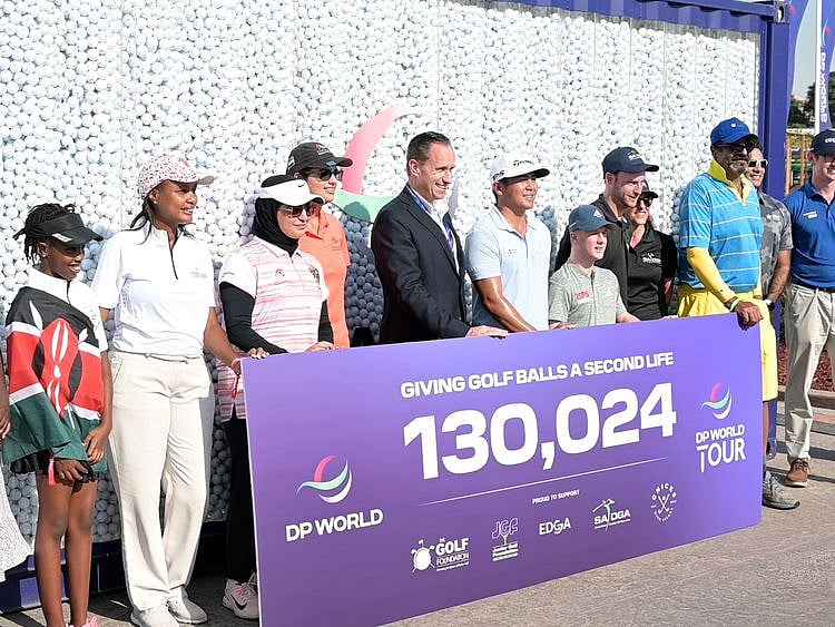 Sport - Golf - DP World container