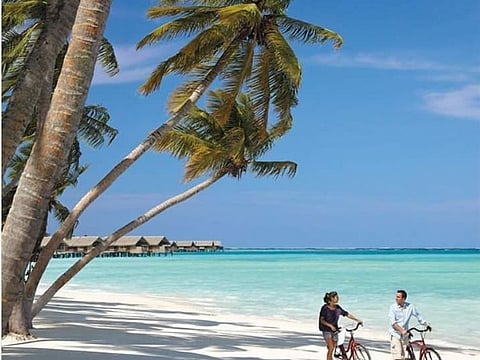 The Philippines' best-known holiday island Boracay. 