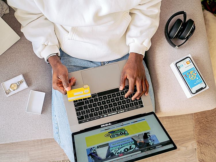 online shopping stock