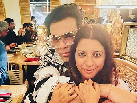 Karan took to Instagram, where he shared a picture with Zoya