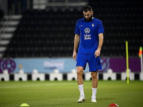 Karim Benzema is to receive medical examinations to determine the nature and severity of his injury.