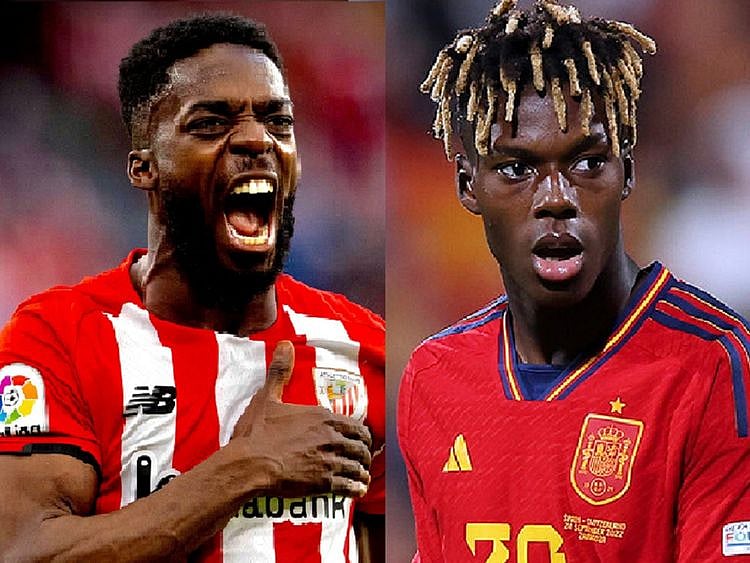 Inaki Williams and Nicoo Williams 