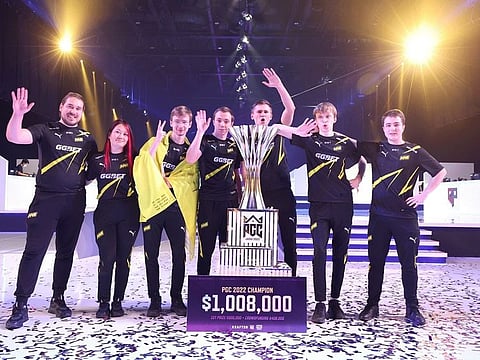 The winner of the 2022 World PUBG Championship in Dubai, with the participation of 32 teams, and prizes exceeding $ 2 million. Thousands gathered at the Dubai Exhibition Center in Expo City, during the period from 9 to 20 November.