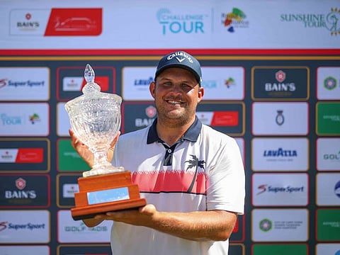 The six events kick off with the Bains Whisky Cape Town Open on the Challenge Tour, JC Ritchie last years winner pictured