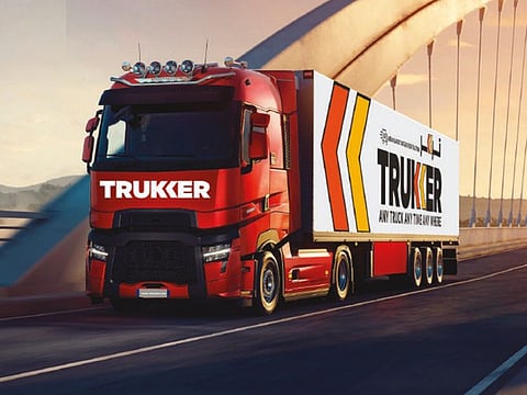 Trukker's core model is built on tech that allows booking cargo space on trucks through the company's platform. These services are available in Saudi Arabia, the UAE and eight other regional markets. 