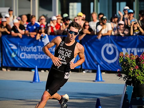 World number one Hayden Wilde will be in action at the World Triathlon Championship Finals this weekend in Abu Dhabi.
