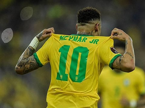 Neymar is the 2nd ever player to wear the number 10 for Brazil in 3 different World Cups.