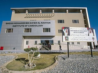 Photos: Mohamed bin Zayed Institute of Cardiology opened in Pakistan