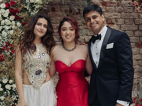 Fatima Sana Shaikh with Ira Khan and Nupur Shikhare