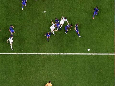 The US produced a high-tempo display but may live to rue not putting away an England side stuck in second gear, although they will reach the last 16 for fifth time since 1994 if they beat Iran.