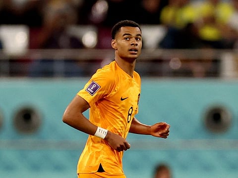 Netherlands' striker Cody Gakpo.
