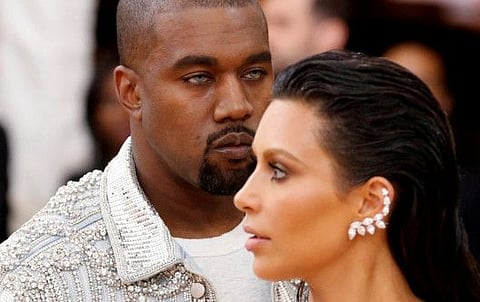 Kim Kardashian and musician Ye, her former husband then known as Kanye West.