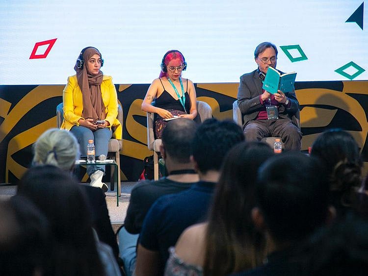poetry-session-at-mexico-book-fair-with-Sheikha-Al-Mutairi-(left)-1669824068518