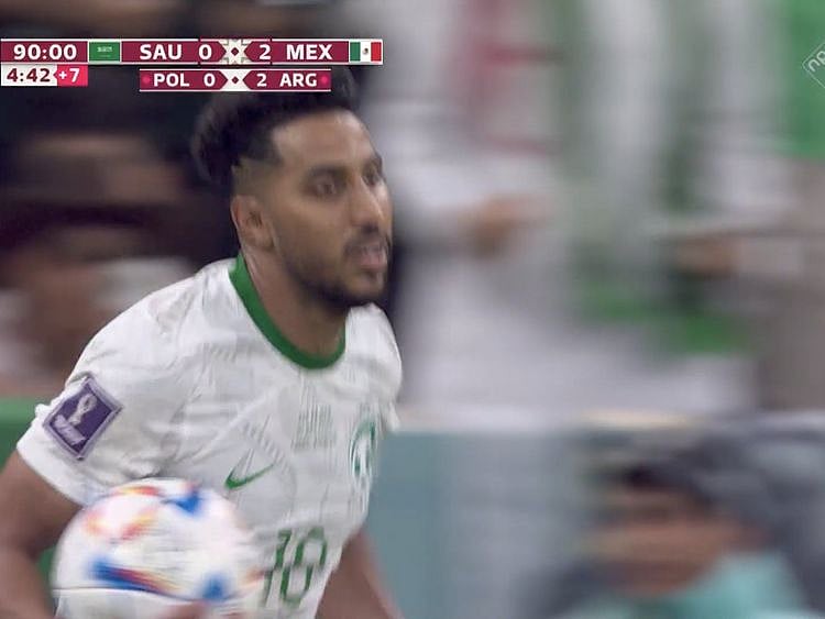 Saudi Arabia Goal v Mexico
