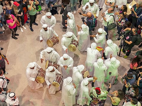 Emirati songs and dances impress Mexican audiences.
