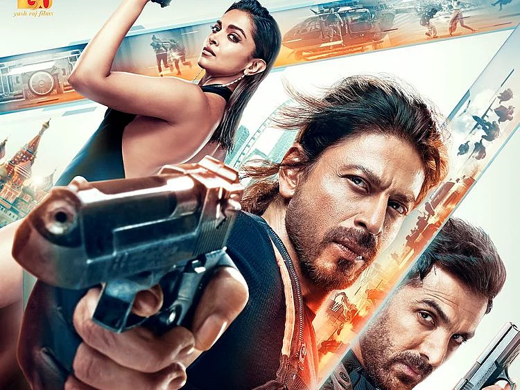 The poster for 'Pathaan'