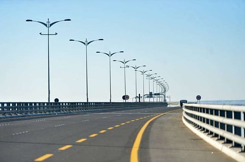 The Sheikh Jaber Causeway, the fourth longest in the world connects Kuwait City to Subiya.  
