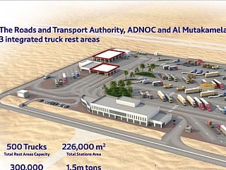 Three massive 'Truck Rest Stops' coming up in UAE
