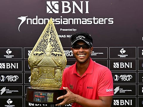 Sarit Suwannarut (Thai) won his first event on the Asian Tour.