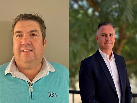 Eden Thompson (left) will work in the African region, with Neal Graham (right) supporting activities in the Middle East and India.