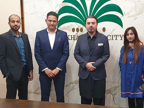 From left to right - Rahat Jarral, Rajab Ali Virani, Jehangir Saifullah Khan, Reema Naseem