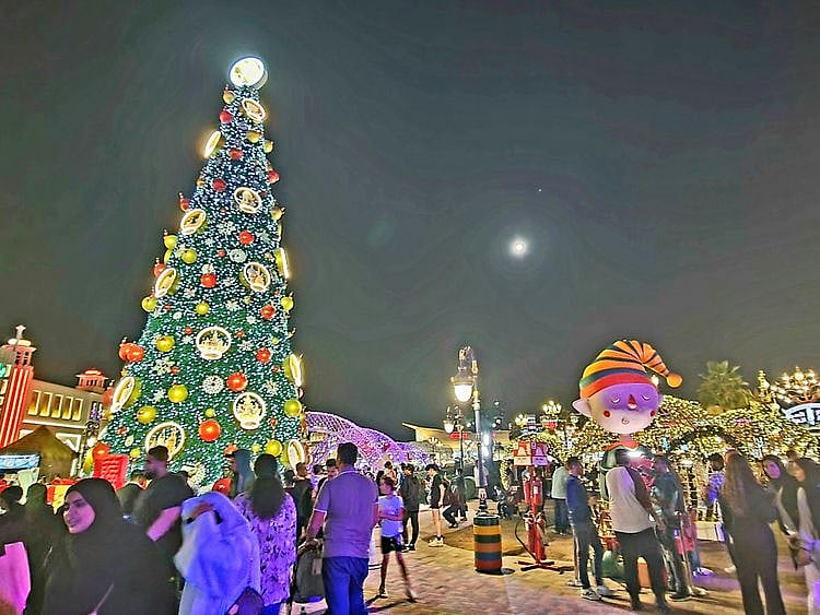 Its official! Holiday season begins at Global Village with the lighting up of the Christmas tree
