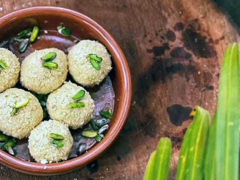 Sandesh: Dessert made with soft paneer